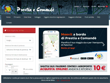 Tablet Screenshot of prestiaecomande.it